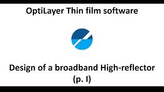 How to design High reflector for the spectral range from 400 to 900 nm (part I)