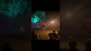 Fire Rope Dart Performance at Rootbound Festival Austrailia