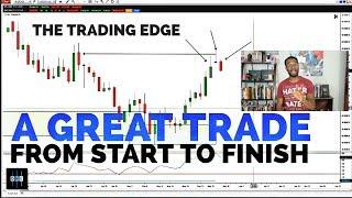 FOREX TRADING - A Great Trade From Start To Finish