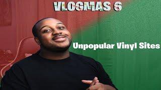 Vlogmas Day 6 | Vinyl Record Sites That Are Not So Popular