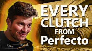 Perfecto - Every 1v3 & 1v4 Clutch In Official Matches!