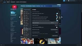 How to Turn On/Off In Game Steam Overlay on Steam in 2024