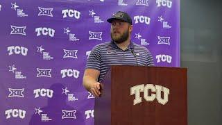 TCU OL Alan Ali talks upcoming game versus Texas