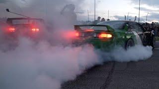 2JZ S14 2 Step Competition & Drifting