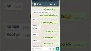 Prank chat whatsapp wik wik