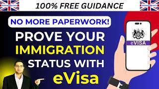 How to prove your Immigration Status with an eVisa | Step by step