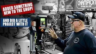 Building countertop support with NEW drill press | JIMBO'S GARAGE