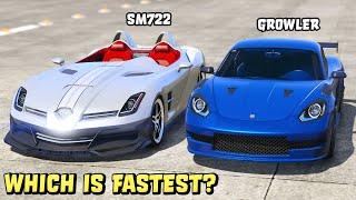 GTA 5 - GROWLER vs SM722 - Which is Fastest?