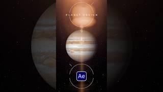 Animate Real Planets in After Effects #tutorial