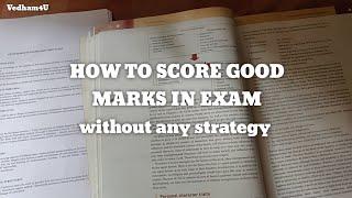How to score good marks in Exam without any strategy | Tamil | @Vedham4U