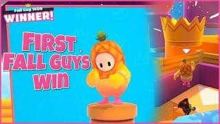 FIRST EVER FALL GUYS WIN | iKeenan