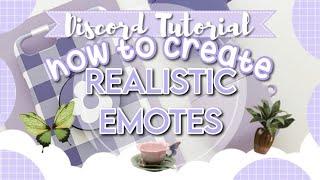 ₊˚Ꮚ୨⊹ ₊˚ how to create realistic emotes. | discord tutorial. Ꮺ ₊˚๑