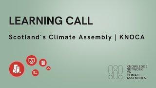 Learning call: Scotland´s Climate Assembly | KNOCA