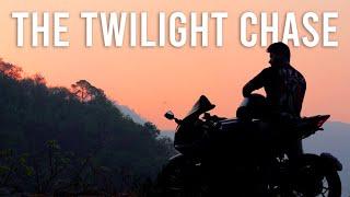 THE TWILIGHT CHASE | MOTORCYCLE CINEMATIC SHORT FILM | CANON M50 MARK II