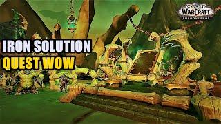 Iron Solution Quest WoW