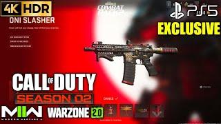 M4 Oni Slasher Skin MW2 | MW2 Oni Slasher Skin| Oni Slasher MW2|Modern Warfare 2 M4 Oni Slasher Skin