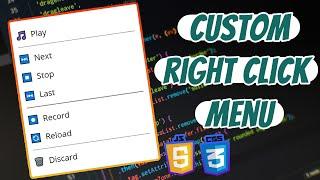 How to Make an Awesome Custom Right Click Menu
