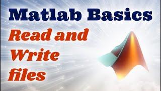 Matlab Basics Ep.8 - Read And Write Files