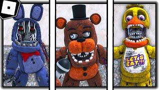 How to Become ALL WITHERED ANIMATRONICS in FREDBEAR'S MEGA ROLEPLAY - Roblox