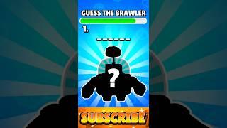 GUESS THE BRAWLER  #shorts #brawlstars