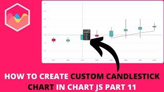 How to Create Custom Candlestick Chart In Chart JS Part 11
