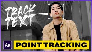 How to motion track - Part 1: POINT TRACKING |  After Effects 2021