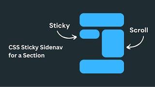 How to Make Scrollable Sticky Sidebar | CSS Only