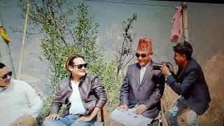 भाग्य छोरको सुटिङ  रीपाेट   गाग जामुना  2021/2077 binayak tamang chhewang lama