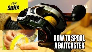 How to spool a baitcaster reel: HOW TO FISH