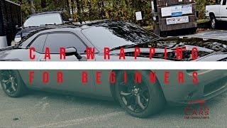 Car Wrapping for Beginners | Wrapping the basic panels | All'en Cars