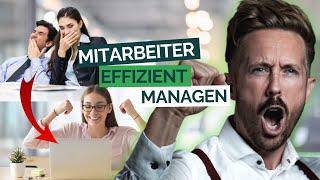 Business-Insights Mitarbeiter effizient managen