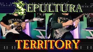 Sepultura - Territory |Guitar Cover| |Tab|