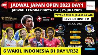 Jadwal Jepang Open 2023 Hari ini: 6 Wakil INA Di Day1/R32 | Daihatsu Japan Open 2023 Badminton