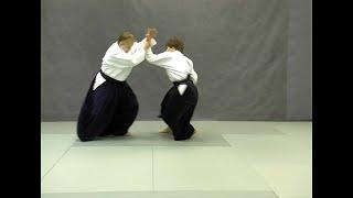 Ryote dori kotegaeshi (var. 2) | Справочник техник айкидо | Aikido techniques reference