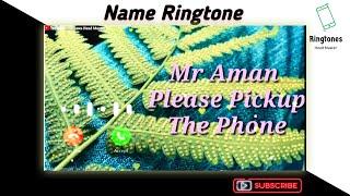 Mr Aman Please Pickup The Phone Ringtone _Arif Creation