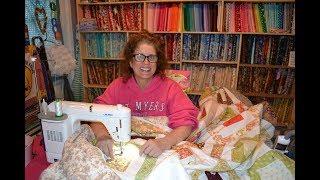 EPISODE 86 ~ Preparing to Quilt a Large Quilt on My home sewing machine