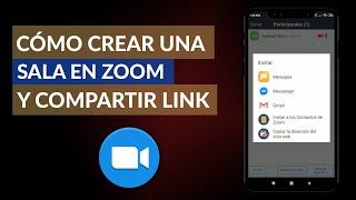 Cómo Crear una Sala y Crear el link en Zoom para Compartir