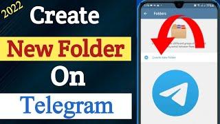 how to create new folder on Telegram 2022 | Telegram me folder kaise banaye