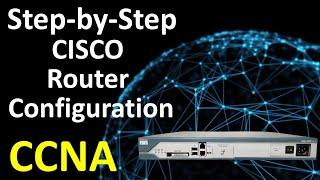 How to configure internet access on cisco router | Cisco Router Configuration Step by Step