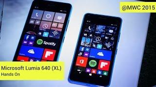 @MWC 2015 | Microsoft Lumia 640 (XL) | Hands On (Deutsch/German)