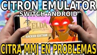 GENIAL! CITRON RETORNA SWITCH EMULADOR ANDROID + NUEVO UPDATE, CITRA MMJ EN PROBLEMAS Y MÁS!