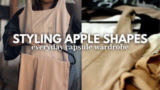 PLUS SIZE CAPSULE WARDROBE FOR A BIG BELLY | HOW TO STYLE APPLE SHAPED BODY | UNAPOLOGETICALLY APPLE