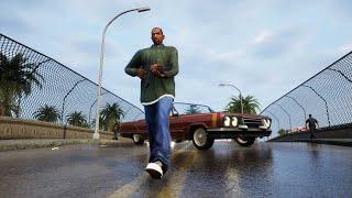 GTA Trilogy Remaster - SAN ANDREAS Прохождение на русском Часть 1 (PS5)