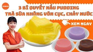 How To Cook Milk Tea Pudding Recipe | Vinbar