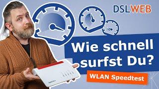 WLAN Speedtest: Wie schnell ist Dein Internet?