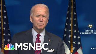 Biden Stresses Urgency To Pass Covid Relief For Americans | MSNBC