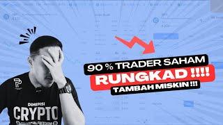 JANGAN ULANGI | GW Rungkad & Tambah Miskin karena TRADING SAHAM akibat kesalahan ini !!!