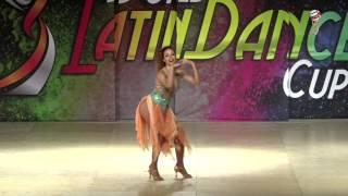 Valerie Jorge, Puerto Rico, Salsa Soloist, Amateur Ladies, 1 Round, WLDC 2016