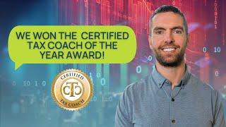 We won the Certified Tax Coach of the Year Award!