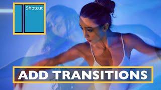 How to Add Transitions in Shotcut | Beginner to Pro Guide #shotcut #transitions